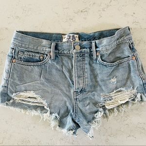 Free People Jean/Denim Shorts